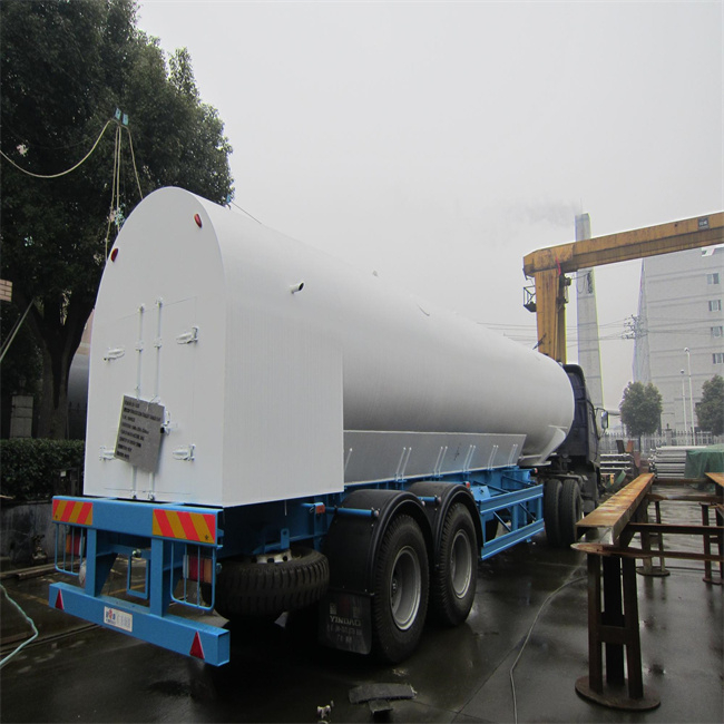 Semi-remorque cryogénique d'azote liquide LIN Transportation Road Tankers