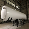 Semi-remorque cryogénique d'azote liquide LIN Transportation Road Tankers