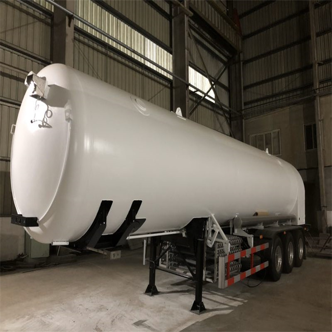 Semi-remorque cryogénique d'azote liquide LIN Transportation Road Tankers